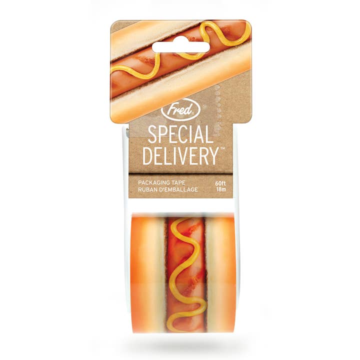 Special Delivery - HOT DOG - Printed Packing Tape for wholesale by Fred