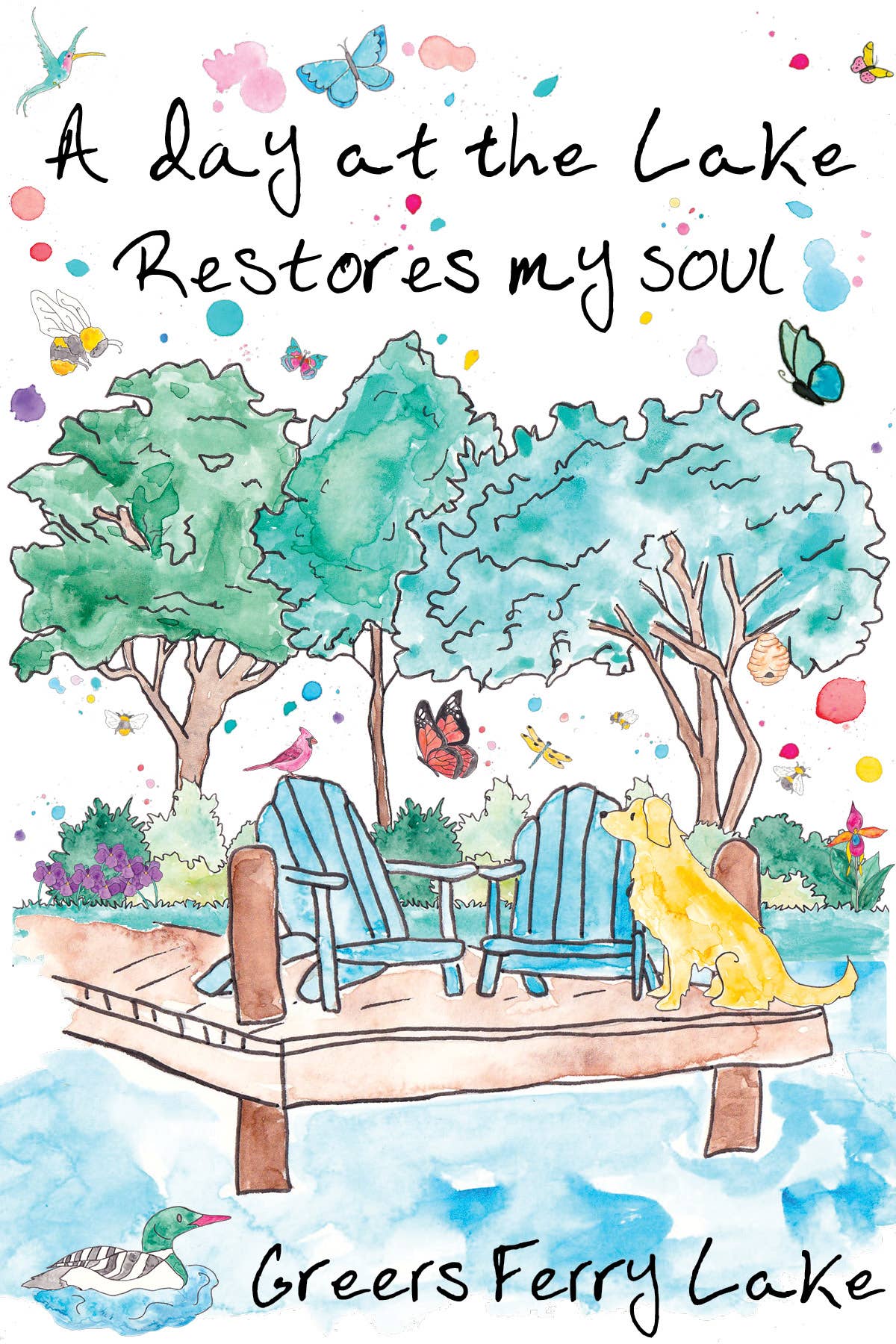 Avery's Home - Wholesale Tea Towel - A Day at the Lake or River Customizable Tea Towel47