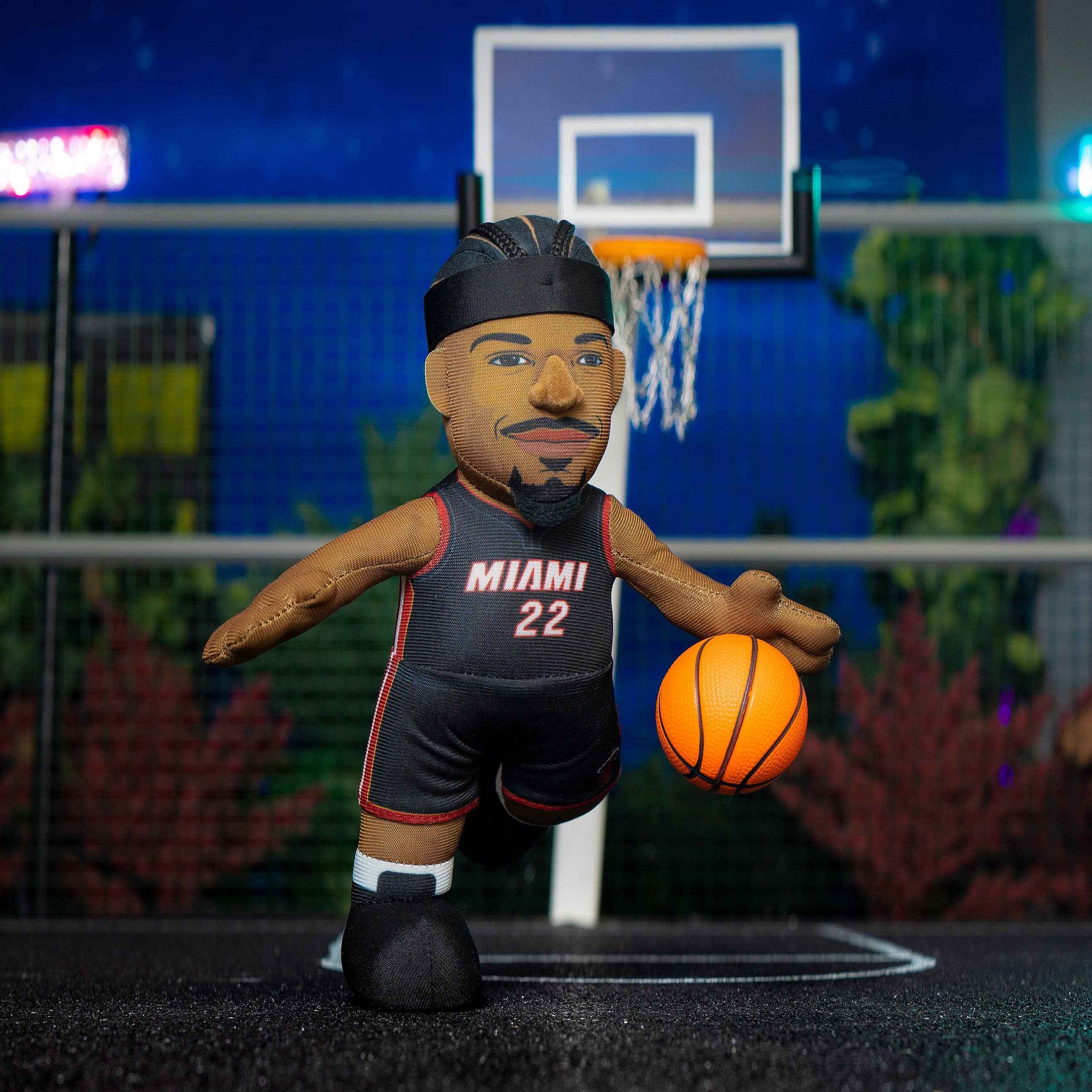 Uncanny Brands - Wholesale Stuffed/Plush Toy - Kids & Baby - Bleacher Creatures Miami Heat Jimmy Butler 10" Plush Figure5