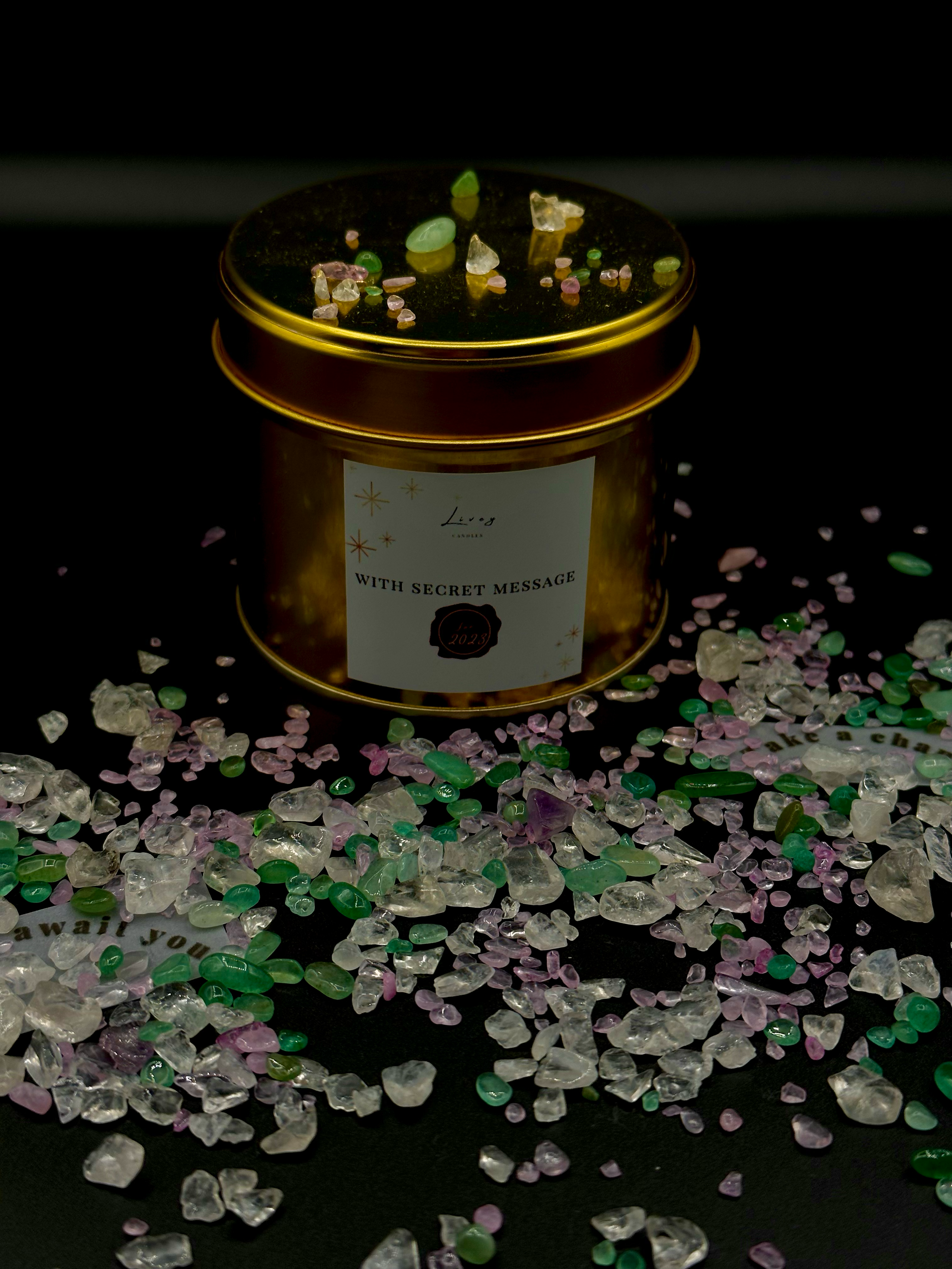 LIVEY candles - Wholesale Travel Candles - Secret Message Reveal Candle — A Surprise Inside0