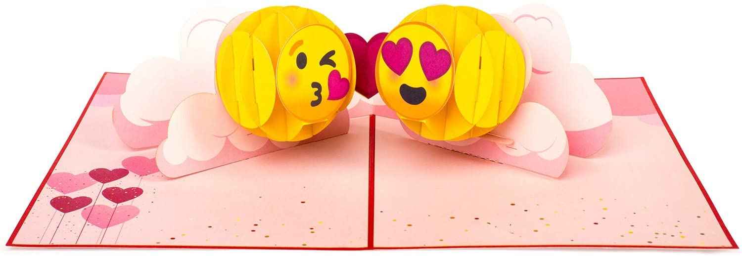 Paper Love - Wholesale Everyday Greeting Card - Emoji Love Pop Up Card2