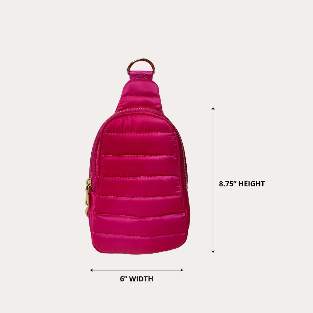 AHDORNED - Vente Sac à bandoulière – femme - Écharpe rembourrée Eliza1