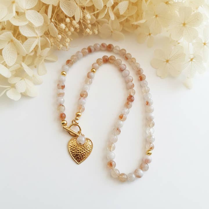 Citrienkwartssteen Ketting voor wholesale door Produtos Namasté