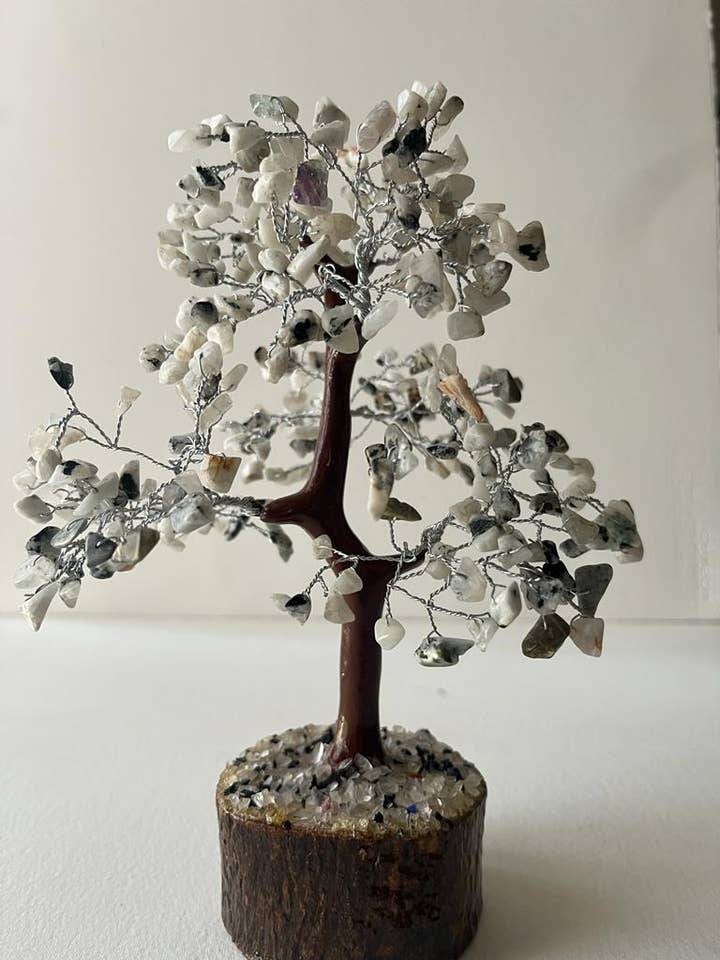 Rainbow Moonstone Tree (300 chips de fio de prata) por atacado de jiomind