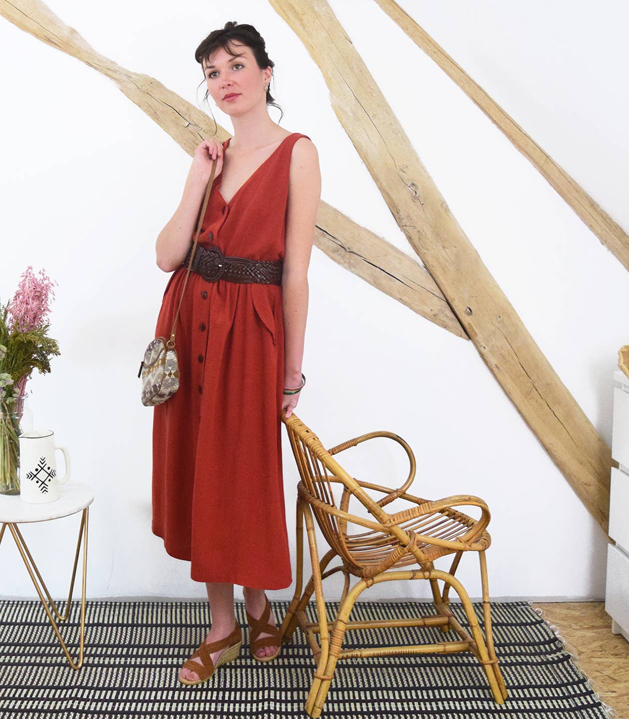 COUSETTE - Wholesale Craft Sewing Kit - Sewing pattern - Poulette dress8