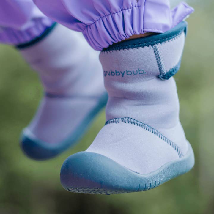 GumBooties : GumBoots réinventées pour les premiers marcheurs pour la vente par Grubbybub
