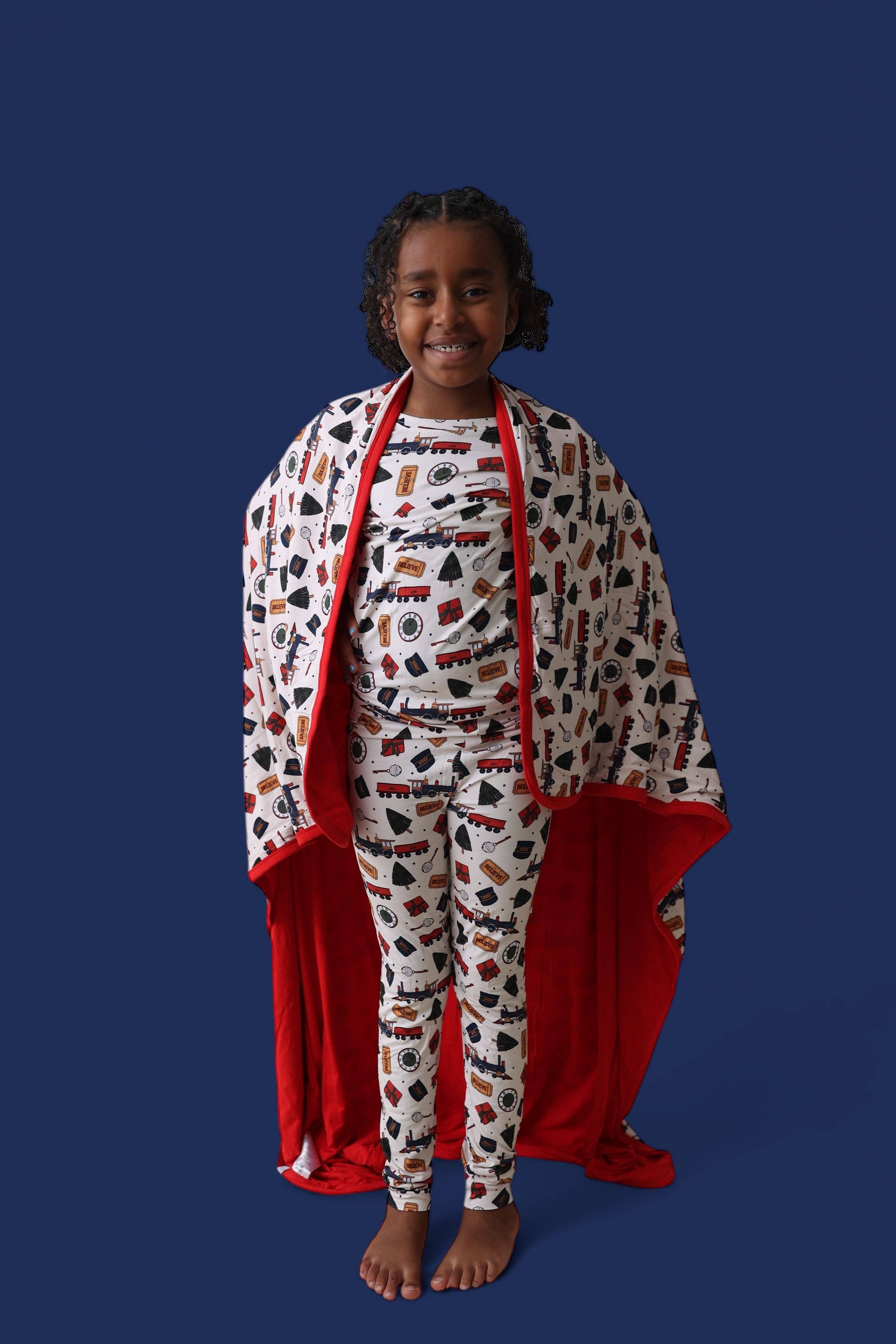Dream Big Little Co. - Wholesale Sleepwear Set - Kids - POLAR MAGIC EXPRESS DREAM SET6