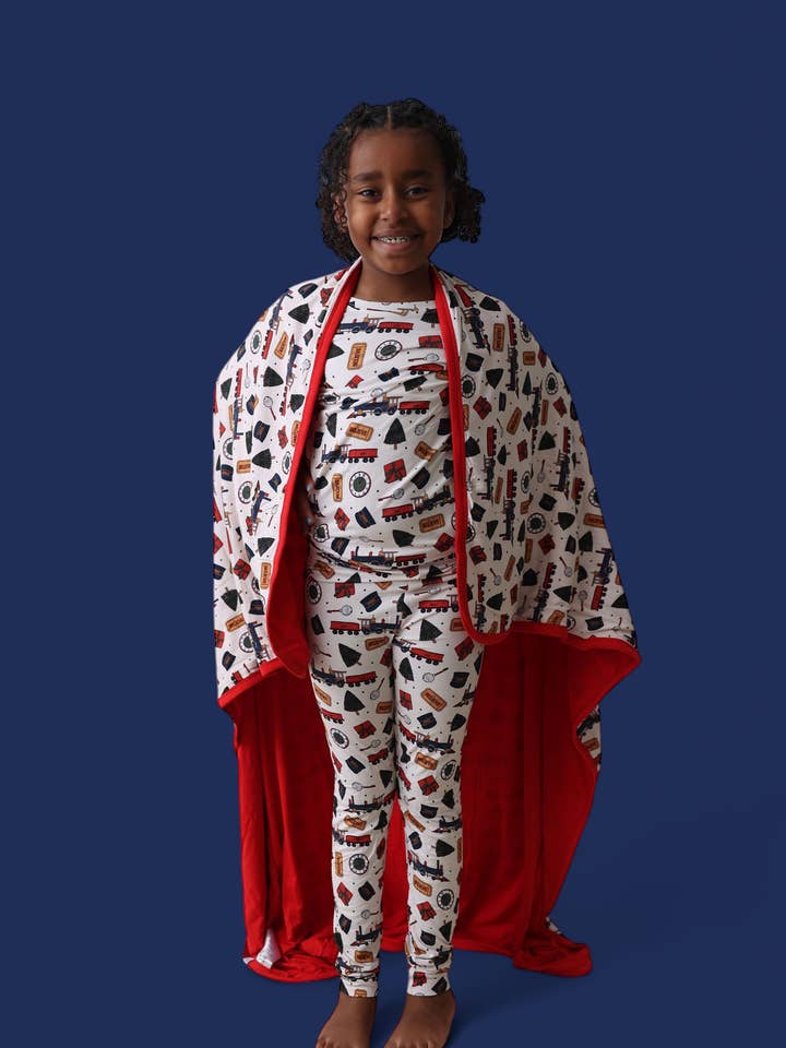 Dream Big Little Co. - Wholesale Sleepwear Set - Kids - POLAR MAGIC EXPRESS DREAM SET6