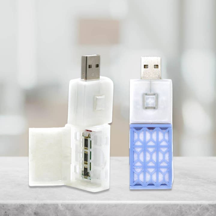 Belle Aroma® - Wholesale Electronic Diffuser - FlashScent® USB Diffuser - Blue, Lavender Essential Oil