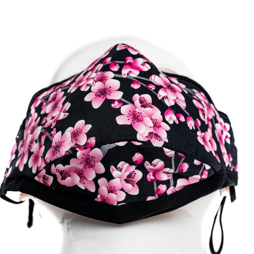 Modgy - Wholesale Protective Face Mask/Shield - Cherry Blossom Fashion Mask5