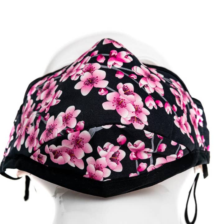 Modgy - Wholesale Protective Face Mask/Shield - Cherry Blossom Fashion Mask5