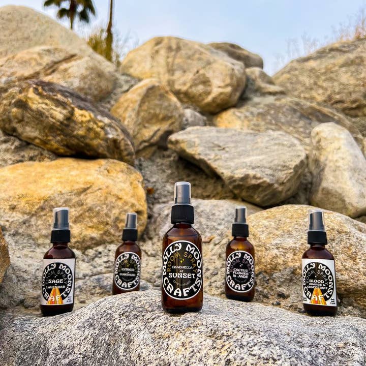 Crystal Infused Room Spray for wholesale by Molly Moon Crafts