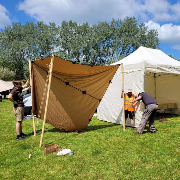 Journeyman Handcraft - Wholesale Tent - Wax Canvas Tarp