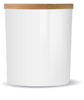 Plunk Soap and Candle Company - Wholesale Jar/Filled Candle - Ginger Bread Cookie Scented White Jar Soy Candle 10 oz   3