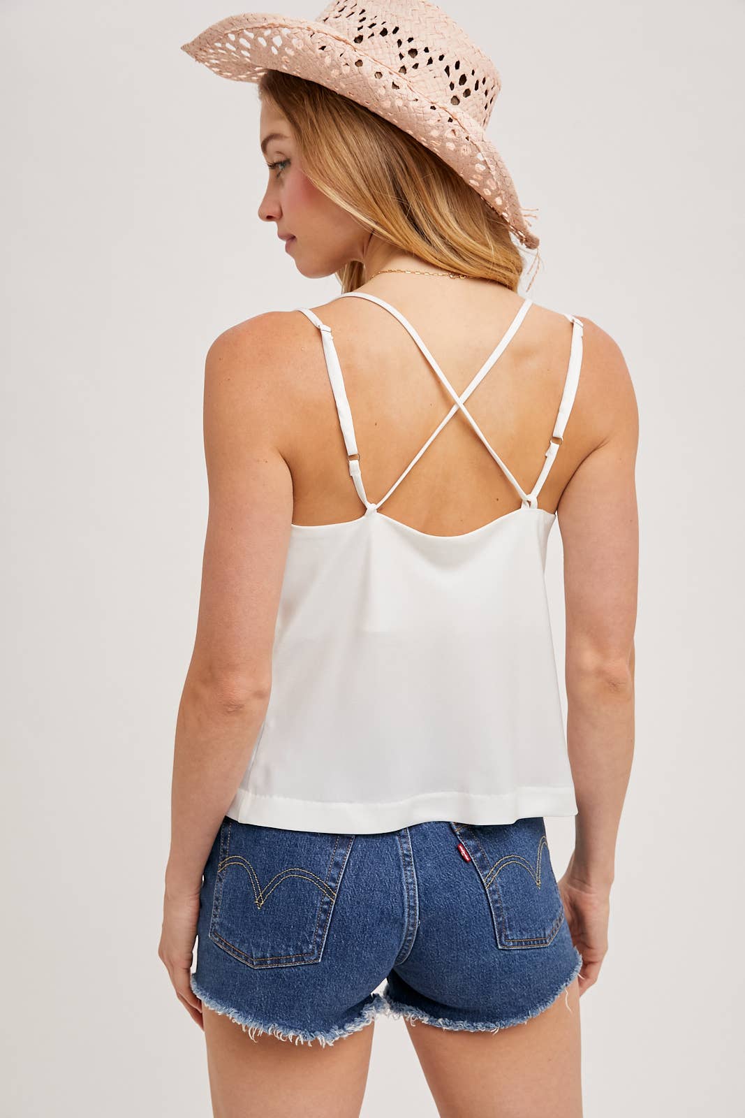 Bluivy – wholesale Camisole – Women′s – SILKY COWL NECK CAMI14