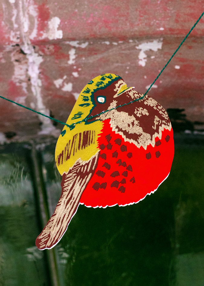 East End Press - Wholesale Bunting/Garland - UK/EU: Hedgerow Sewn Garland12