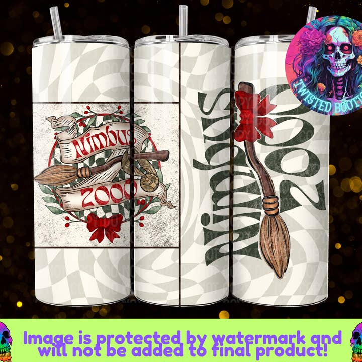 Nimbus 2000 Tumbler for wholesale by Twisted Bootique