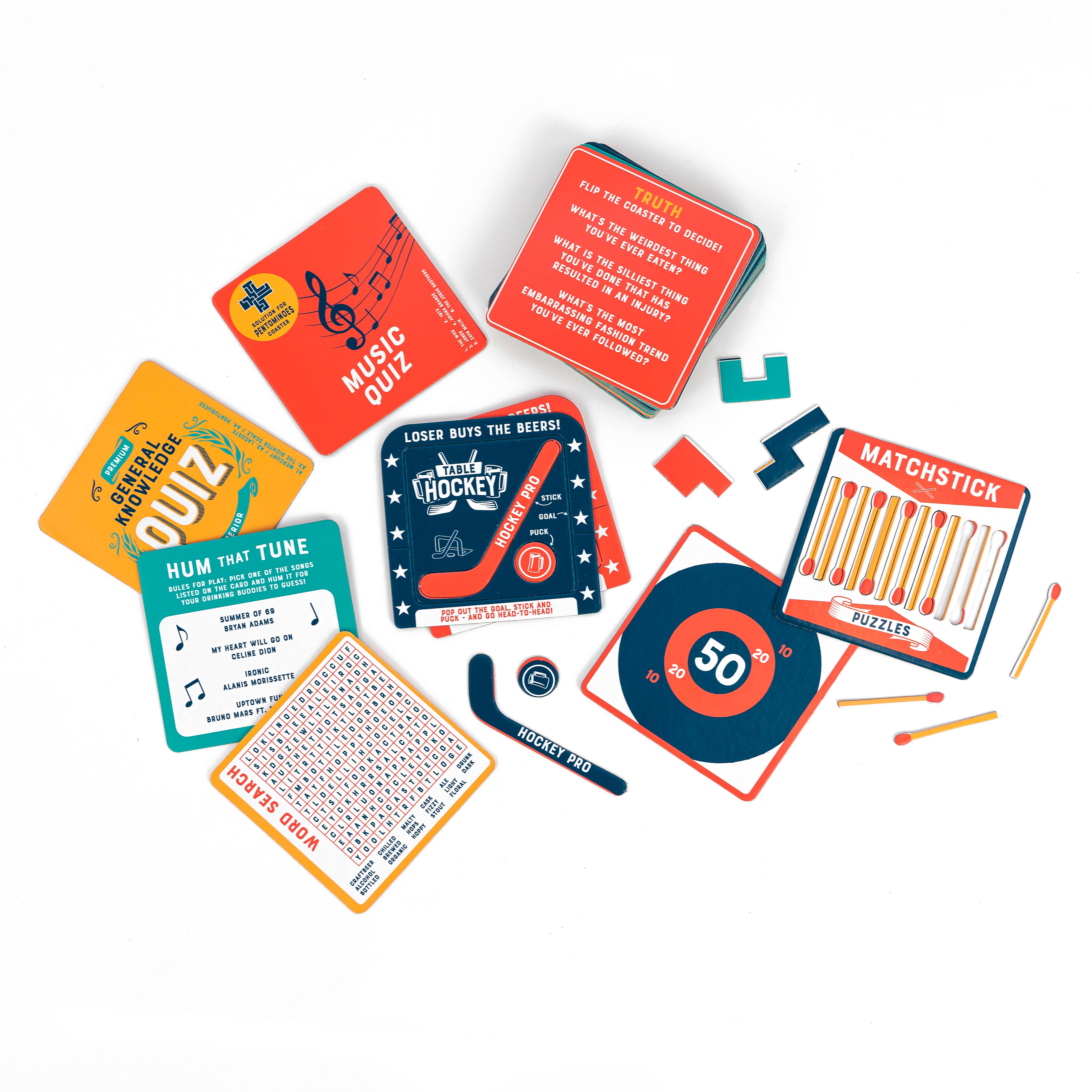 Professor Puzzle USA, Inc. - Wholesale Card Game - The Big Coaster Showdown Games2