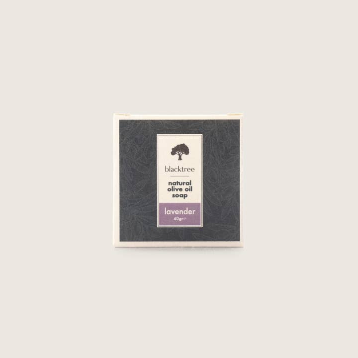 Blacktree – wholesale Tvål – Naturlig olivolja tvål - lavendel - 40gr (Bar tvål)