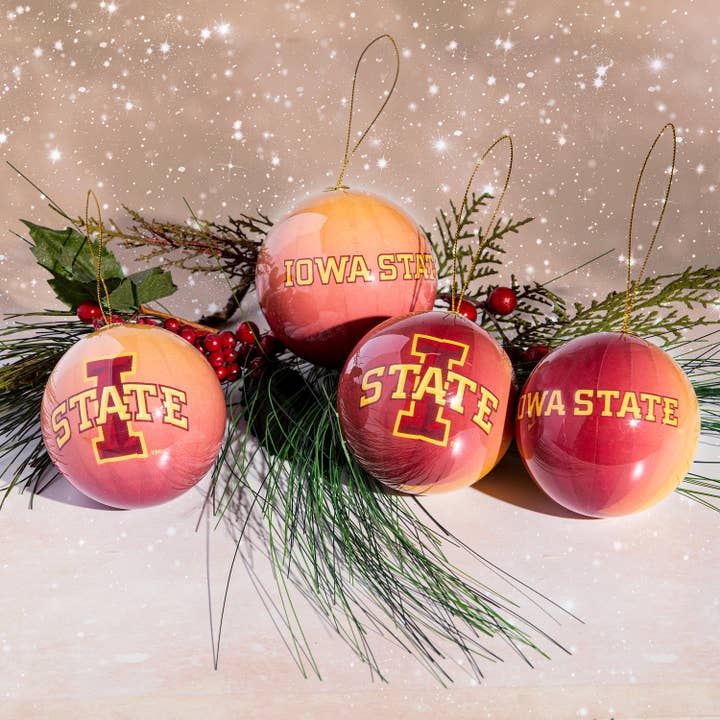 Evergreen Enterprises - Wholesale Ornament Set - 12pc Ornament Set, Iowa State