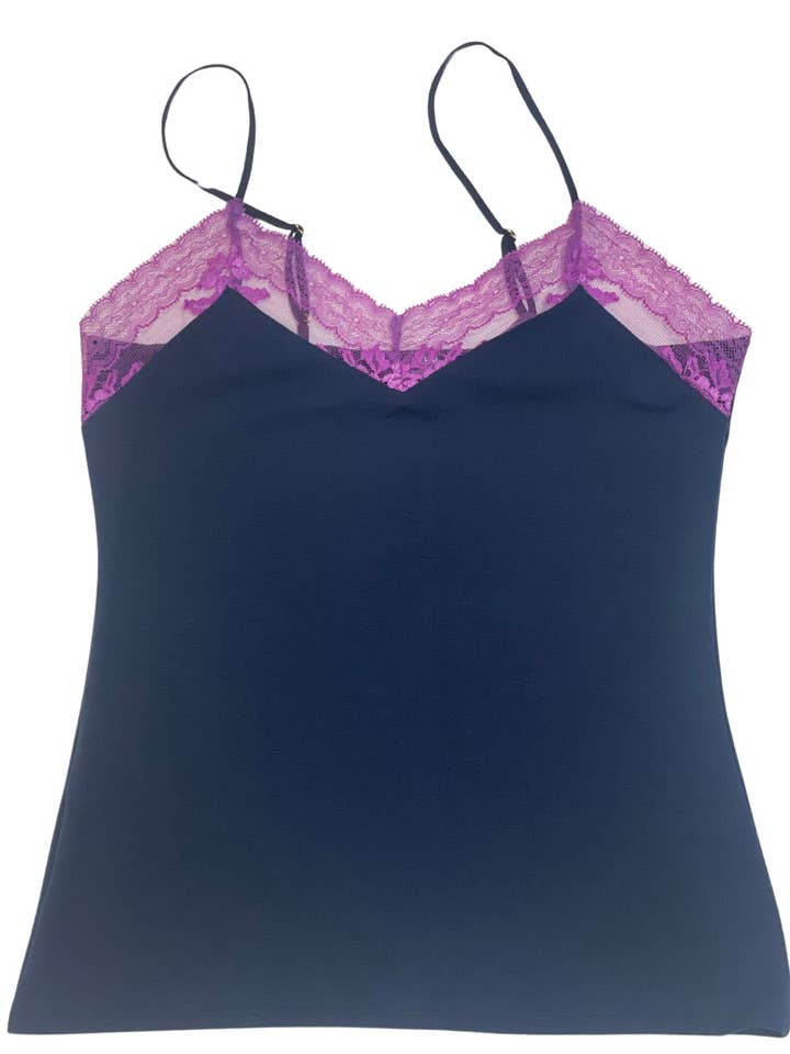 CAMISOLE À VIN VIOLET pour la vente par MERRI Intimates