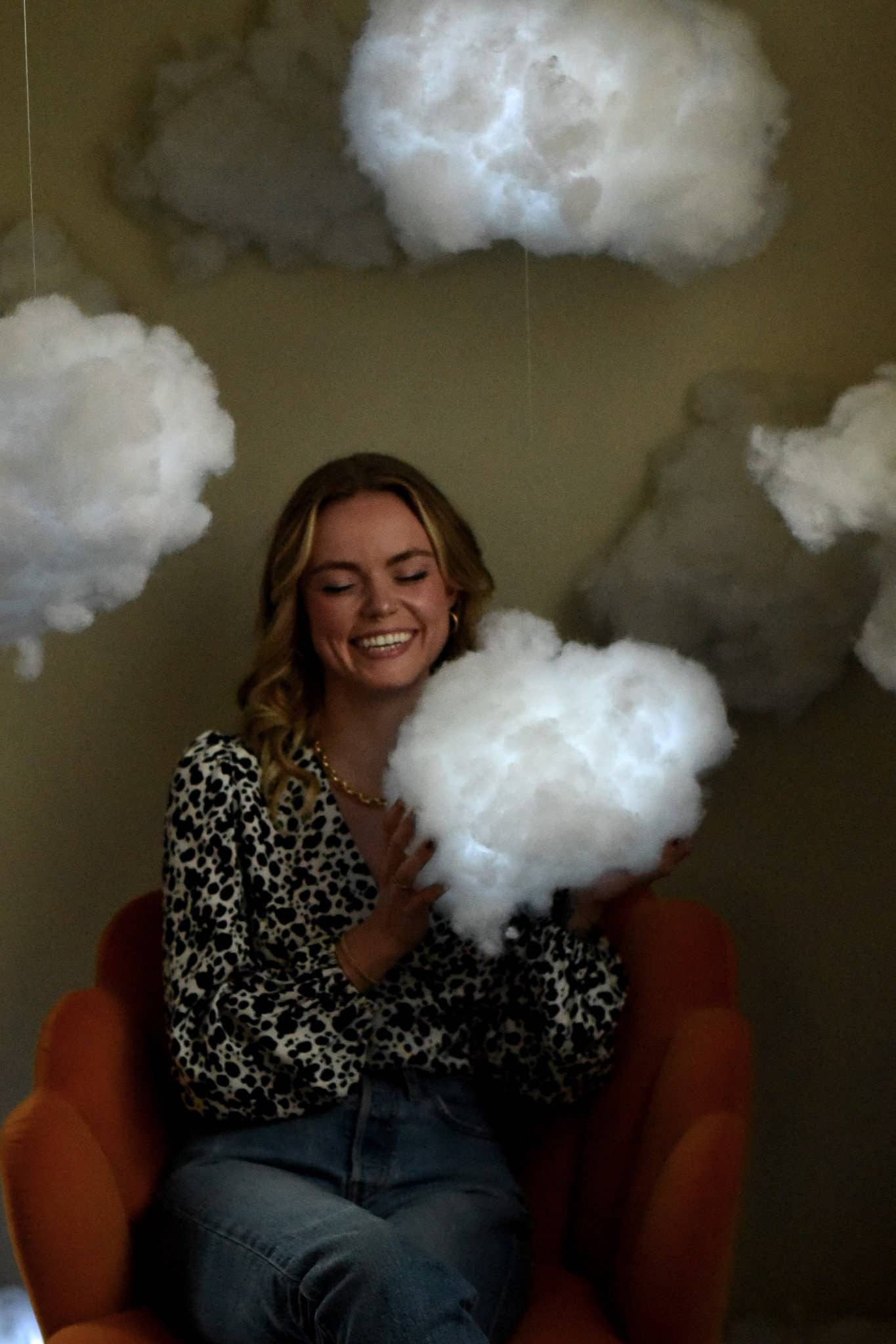 Shutterhaus - Wholesale Accent/Desk Lamp - Hanging Floating LED Cloud Lamps - Pick your Color Lights!7