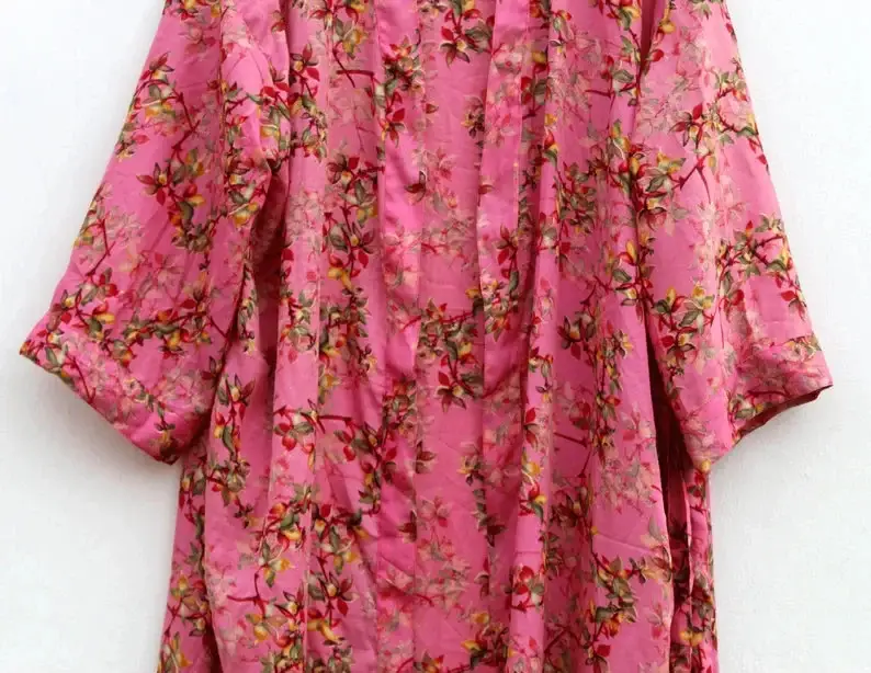 GYPSY STUDIO – wholesale Kimono – Women's – Indian Silk Kimono Crepe Silk Kimono Sari Kimono Festival 8