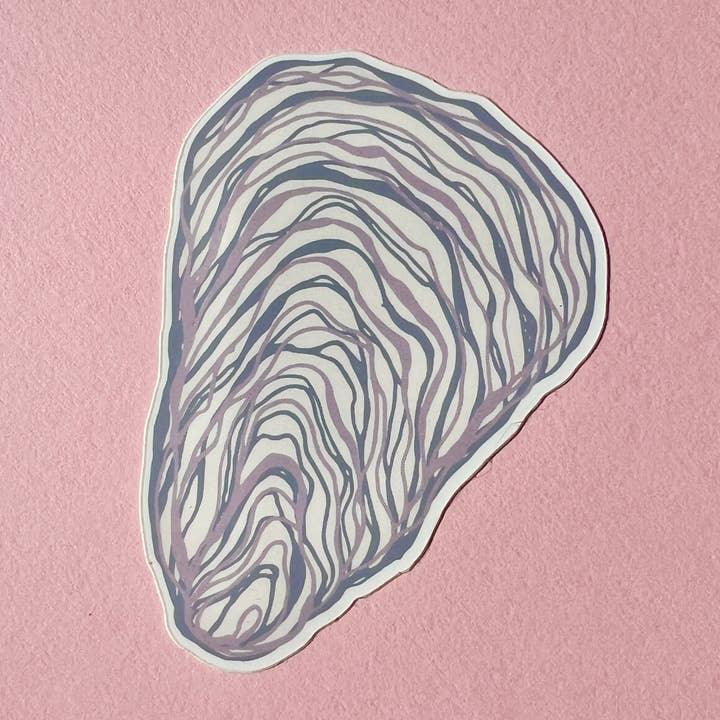 OYSTER STICKER for wholesale by Alphabet Studios