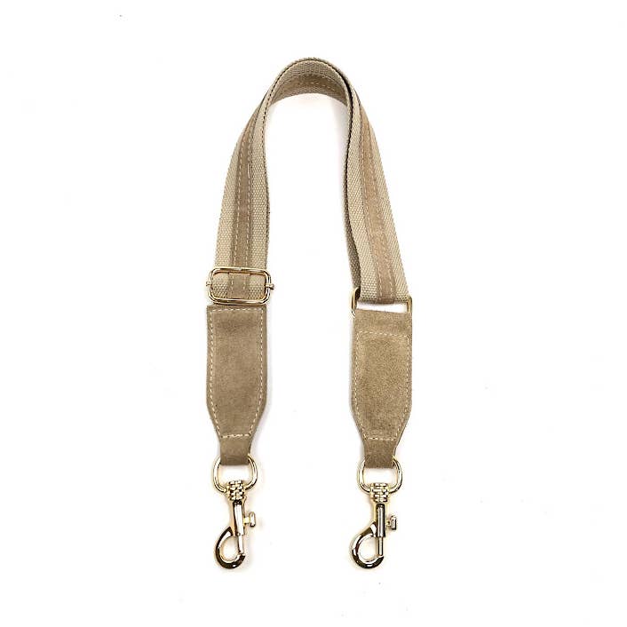BAG STRAP POP STRIPE SUEDE for wholesale by MILANO AMOUR