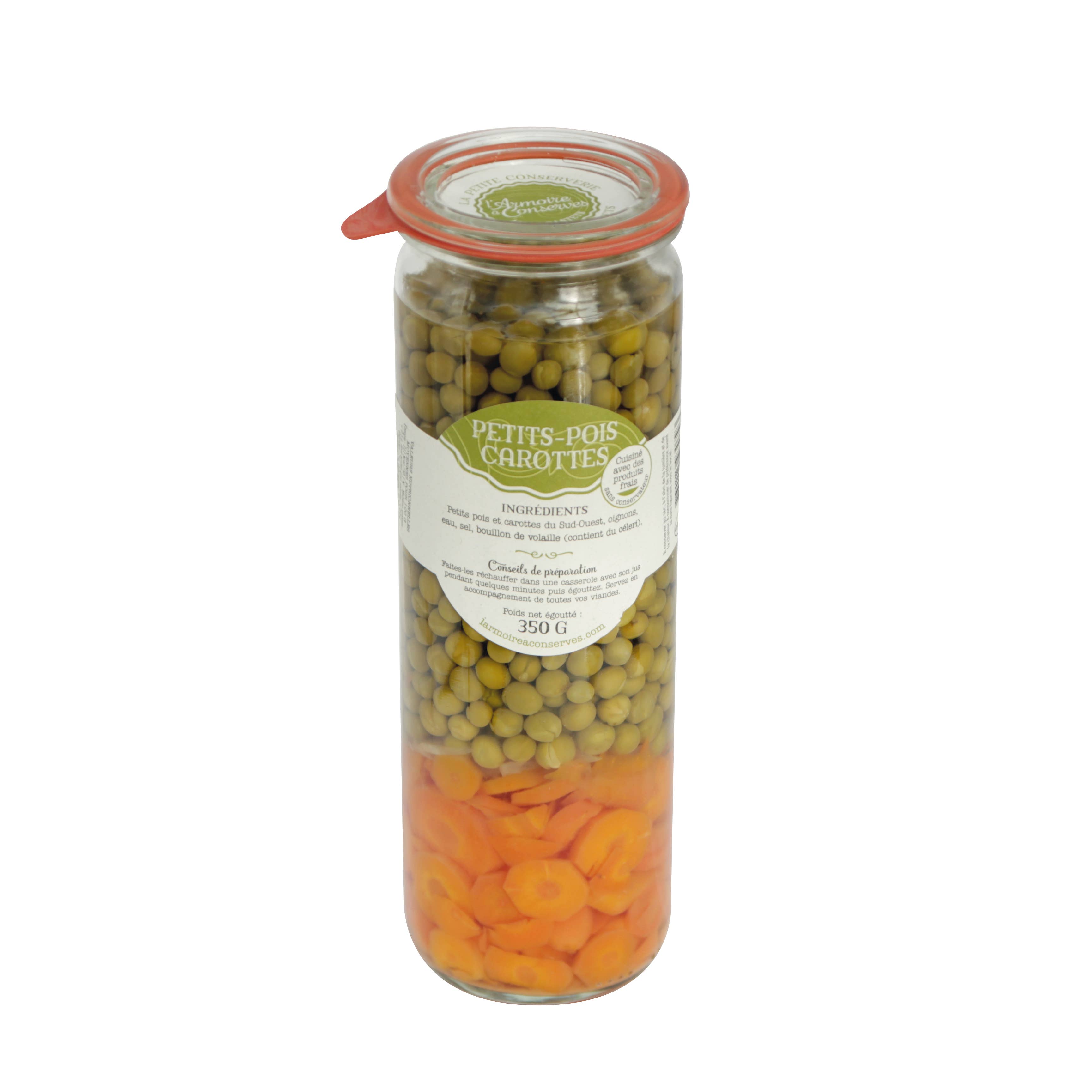 L'armoire A Conserves - Wholesale Beans - PEAS CARROTS 350G1