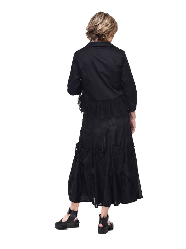 Tulip Clothing - Wholesale Skirt - Women's - CV101 Alexus Skirt in Black