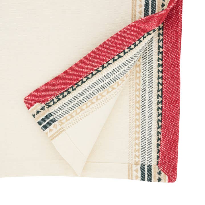 Fennco Styles - Wholesale Table Runner - Dobby Christmas Trees Table Runner - 13"W x 72"L2