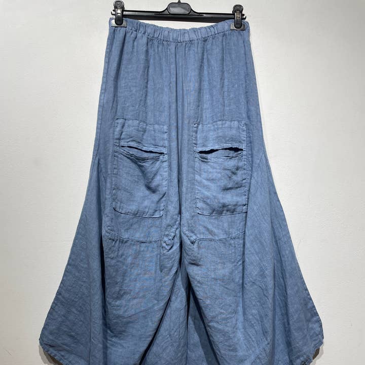 LINEN & COTTON HOUSE - Wholesale Pants - Women's - SERAOUL WOMEN'S LINEN PANTS SPRING SUMMER CLOTHINGB 2276