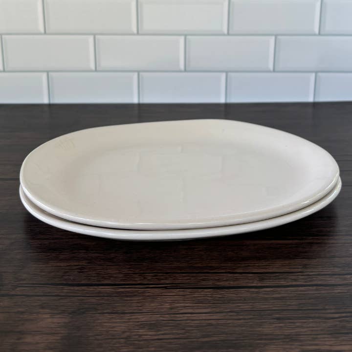 Ashley Anne Ceramics - Wholesale Decorative Plate/Dish/Bowl - Oval Dinner Plate1