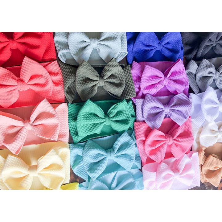 Tiny toes Baby Co - Wholesale Fashion Headband - Baby - Daddy's Girl Headwrap Bow4