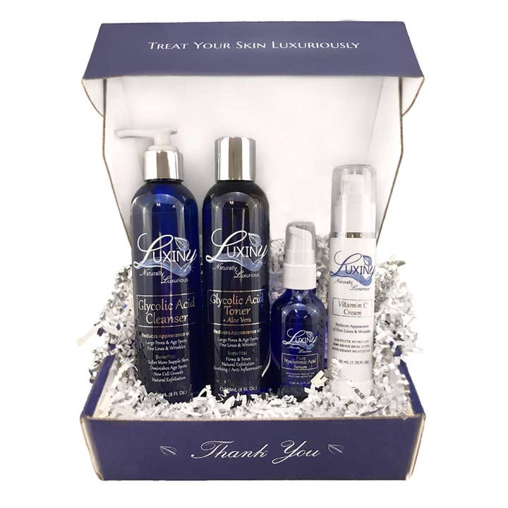 Skin Care Set | Moisturizing Deep Cleansing Collection for wholesale by Luxiny Products - Luxurious Bath and Body