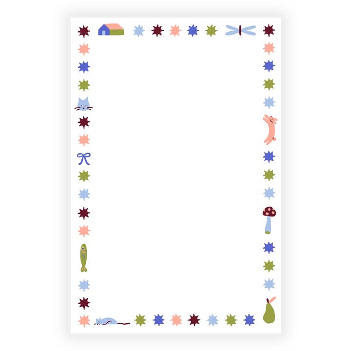 Small Guys Notepad for wholesale by Laura Supnik