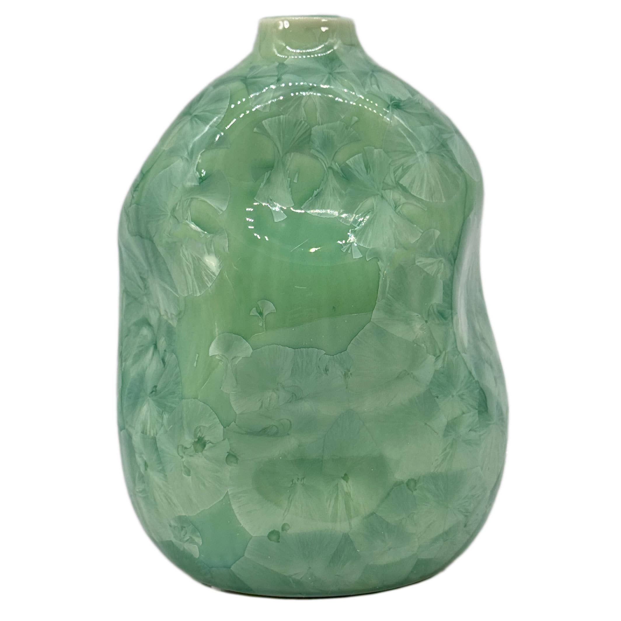 Galt International Company – Großhandel Vasen – Keramikvase mit Kristallglasur 8"16