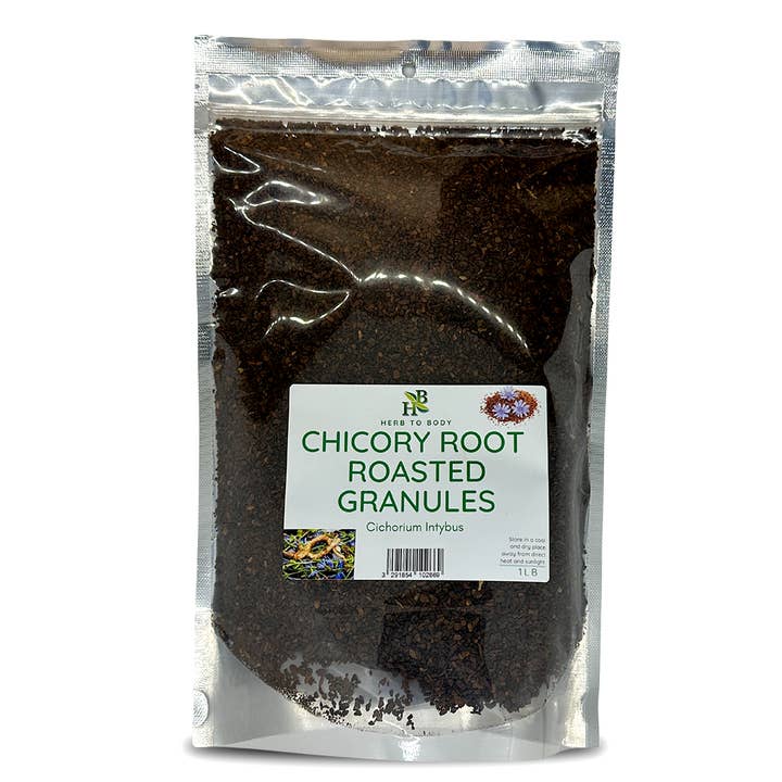 Herb To Body - Wholesale Coffee Beans - Chicory Root Roasted Granules 1lb