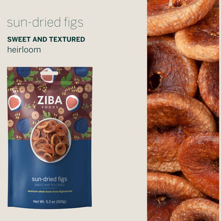 Ziba Foods - Wholesale Dried/Dehydrated Fruit - Ziba Sun-Dried Figs, 150g4