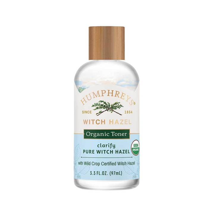 KT Supply – wholesale Ansiktstoner – Humphreys Clarify Witch Hazel Ekologisk Toner 3.3 Oz