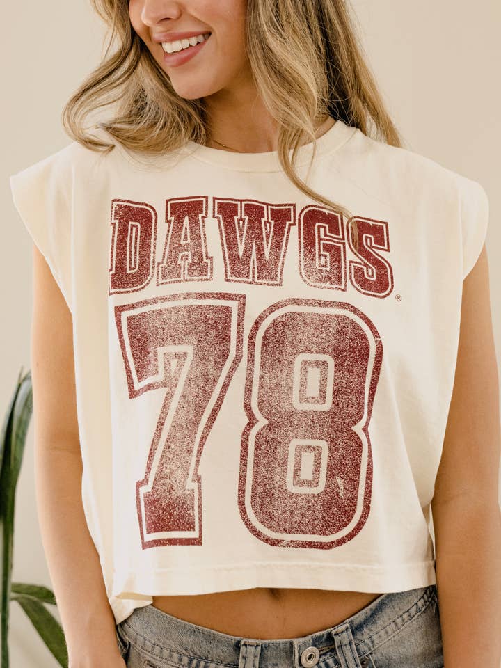 Mississippi State Bulldogs Player Off White Tank for wholesale by LivyLu