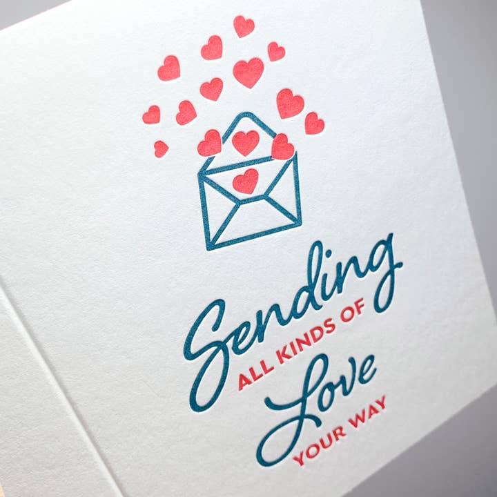 Inkwell Originals - Venta al por mayor Tarjetas de amor - Juego de 5 tarjetas para enviar todo tipo de amor3