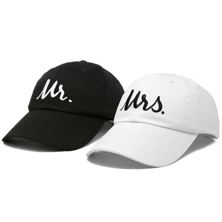 Dalix - Wholesale Baseball Cap - Unisex - DALIX Mr and Mrs Baseball Cap Matching Couples Hat Set6