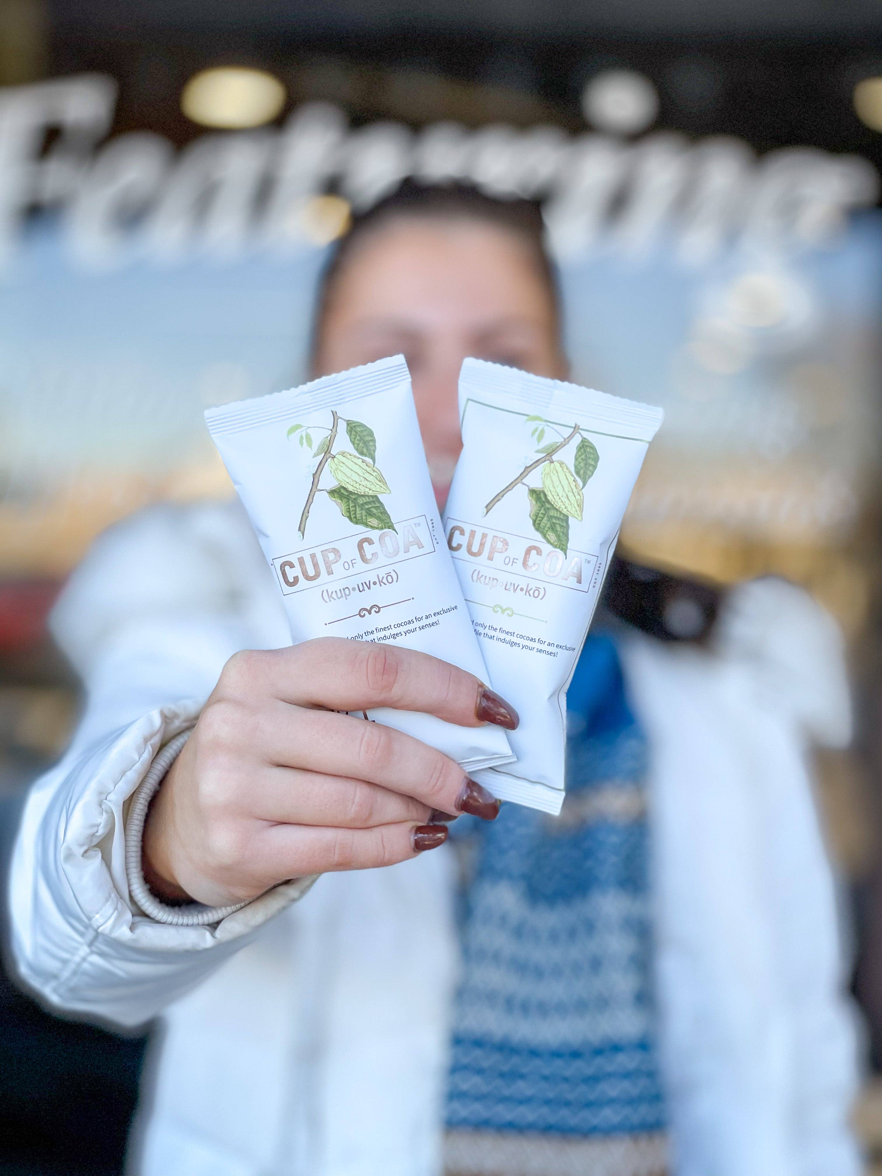 Cup of Coa Inc. - Wholesale Hot Cocoa Mix/Kit - Case of 48 Single Serves | No. 2 Sinfully Mint4