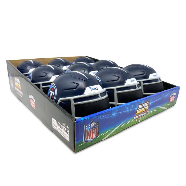 Party Animal, Inc. - Wholesale Squishy Toy - Kids & Baby - Tennessee Titans Jumbo Squeezy Helmet1