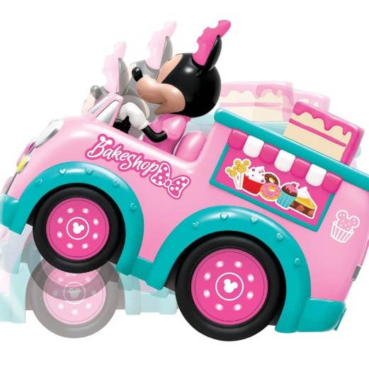 Jam'n Products - Wholesale Toy Car/Truck - Kids - DISNEY 9" MINNIE MOUSE BAKE SHOP REMOTE CONTROL VEHICLE