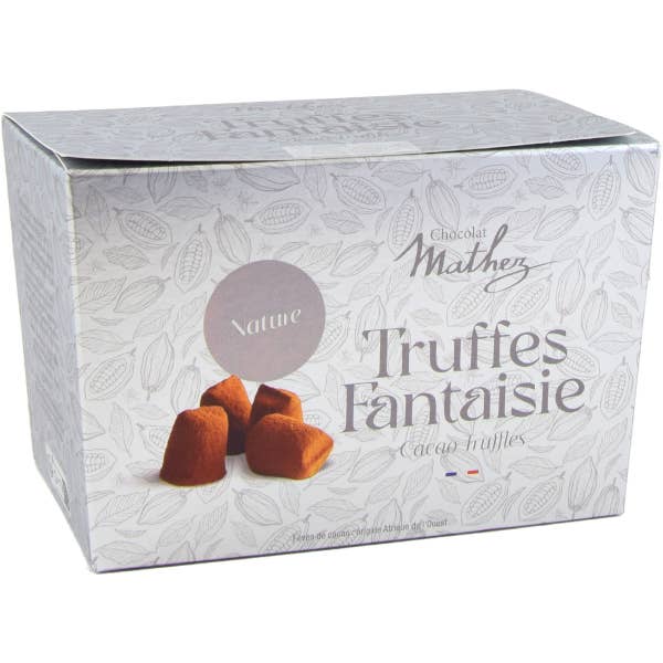 French Feast - Wholesale Chocolate Box - Mathez · Cocoa-powdered truffles plain