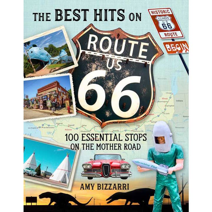 Best Hits on Route 66 by Amy Bizzarri for wholesale by Simon & Schuster