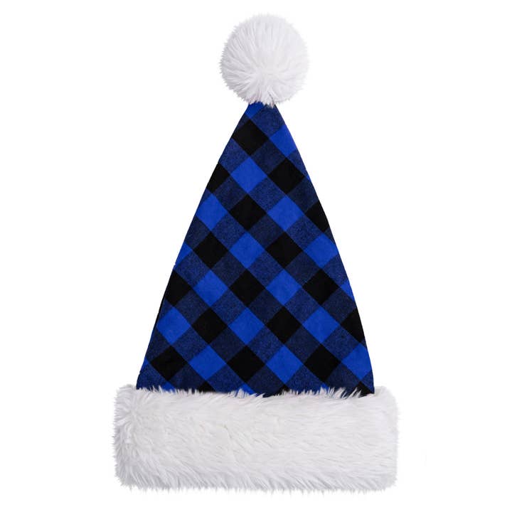 GEXWORLDWIDE - Wholesale Santa Hat - Shiny Christmas Hats Adult-Sized Festive Accessories16